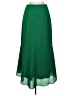 Cefinn Solid Green Formal Skirt Size 6 - photo 2