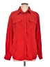 Central Park West 100% Polyester Red Long Sleeve Blouse Size L - photo 1