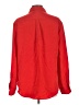 Central Park West 100% Polyester Red Long Sleeve Blouse Size L - photo 2