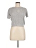 Assorted Brands Gray Short Sleeve Top One size - photo 1