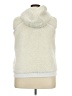 Unbranded 100% Polyester Ivory Faux Fur Vest Size XXL - photo 2