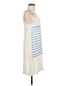 Sundry Stripes White Casual Dress Size Med (2) - photo 4