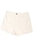 Francesca's Solid Ivory Shorts Size M - photo 1