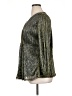 Roaman's Metallic Green Long Sleeve Blouse Size 14 (M) - photo 5