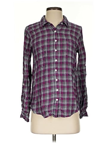 Soft Joie Long Sleeve Button-Down Shirt (view 1)