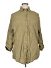 Unbranded 100% Polyester Tan 3/4 Sleeve Blouse Size XL - photo 1