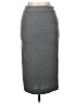 Banana Republic Solid Gray Casual Skirt Size M - photo 2
