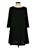 Leith Solid Black Casual Dress Size XS - photo 2
