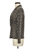 Doncaster Collection Gray Brown Long Sleeve Blouse Size M - photo 5
