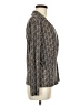 Doncaster Collection Gray Brown Long Sleeve Blouse Size M - photo 4