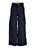M&S Blue Casual Pants Size 2 - photo 1