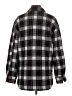 Z Supply Plaid Gray Coat Size XS - photo 2