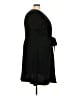 Closet 100% Polyester Solid Black Casual Dress Size 24 - photo 4