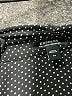 Express 100% Polyester Polka Dots Black Long Sleeve Blouse Size XS - photo 7