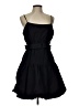 DKNY Solid Black Casual Dress Size 10 - photo 1