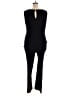 Tiana B. Solid Black Jumpsuit Size XL - photo 2