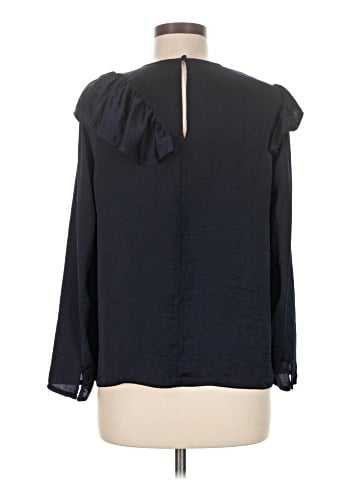 Topshop Long Sleeve Blouse (view 2)