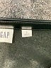 Gap 100% Polyester Black Faux Leather Skirt Size L - photo 4