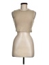 Zara Tan Sleeveless T-Shirt Size M - photo 1