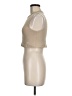 Zara Tan Sleeveless T-Shirt Size M - photo 5