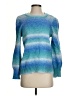 Crown & Ivy Tie-dye Blue Pullover Sweater Size S - photo 1