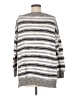 Neon Buddha 100% Cotton Stripes Silver Pullover Sweater Size M - photo 2