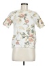 J by Joie Floral Ivory Short Sleeve Blouse Size M - photo 1