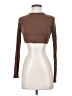 Stillwater Brown Long Sleeve Top Size S - photo 1