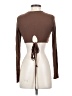 Stillwater Brown Long Sleeve Top Size S - photo 2