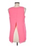 Express Outlet 100% Polyester Pink Sleeveless Blouse Size M - photo 2