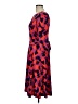 Leota Print Red Casual Dress Size L - photo 5