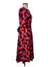 Leota Print Red Casual Dress Size L - photo 4