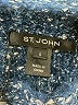 St. John Blue Poncho Size S - photo 6