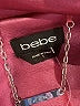 Bebe 100% Polyurethane Burgundy Jacket Size L - photo 6