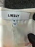 Likely Solid Ivory Cocktail Dress Size 8 - photo 7