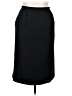 Unbranded 100% Wool Solid Black Wool Skirt Size 14 - photo 1