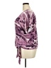 Madison Grey Tie-dye Purple Short Sleeve Blouse Size XXL - photo 5