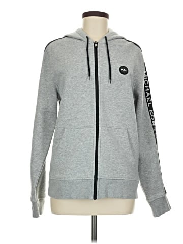 MICHAEL Michael Kors Zip Up Hoodie (view 1)