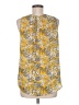 DR2 100% Polyester Yellow Sleeveless Blouse Size M - photo 2