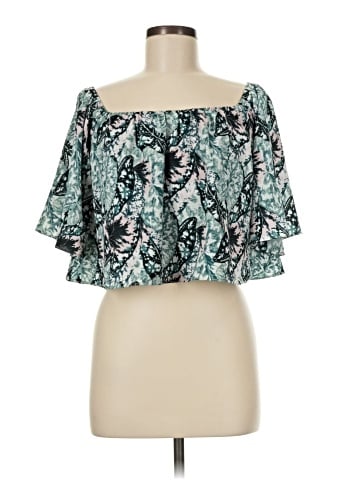 Bebe 3/4 Sleeve Blouse (view 1)
