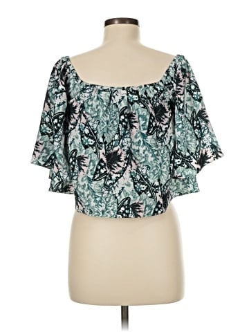 Bebe 3/4 Sleeve Blouse (view 2)