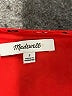 Madewell Red Short Sleeve Blouse Size 2 - photo 7