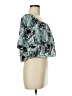 Bebe Teal 3/4 Sleeve Blouse Size M - photo 4
