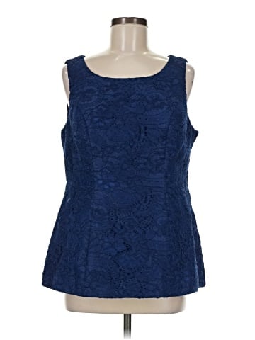 JJ's House Sleeveless Blouse (view 1)