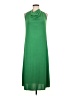 Sincerely Jules Solid Green Casual Dress Size M - photo 1