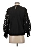 Zara Black Long Sleeve Blouse Size S - photo 2