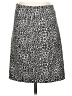 MICHAEL Michael Kors Animal Print Silver Casual Skirt Size S - photo 1