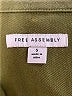 Free Assembly 100% Cotton Green Trenchcoat Size S - photo 6