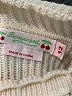 Bonpoint Ivory Turtleneck Sweater Size 12 - photo 3