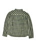 Bonpoint 100% Cotton Checkered-gingham Green Long Sleeve Button-Down Shirt Size 10 - photo 2